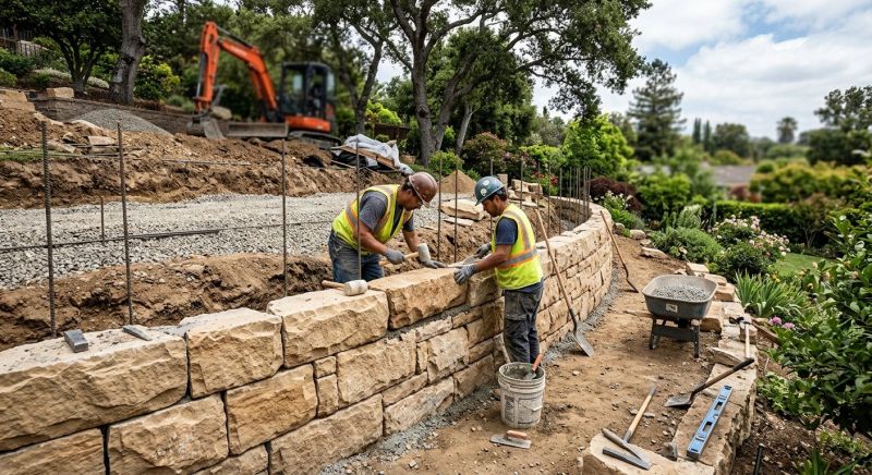 Hardscape Wall Construction in Brevard County, FL