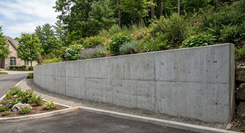 Retention Wall Installation in Daytona Beach, FL