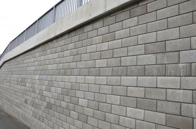 Block Retaining Wall Installation in Clermont, FL