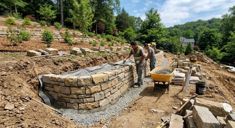 Hardscape Wall Construction in Brevard County, FL