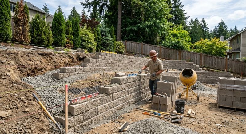 Hardscape Wall Construction in Lakeland, FL