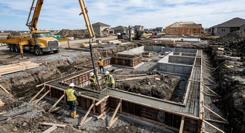 House Foundation Installation in Fredericksburg, VA