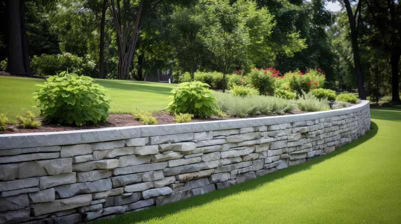 Landscape Wall Construction in Santa Rosa, CA