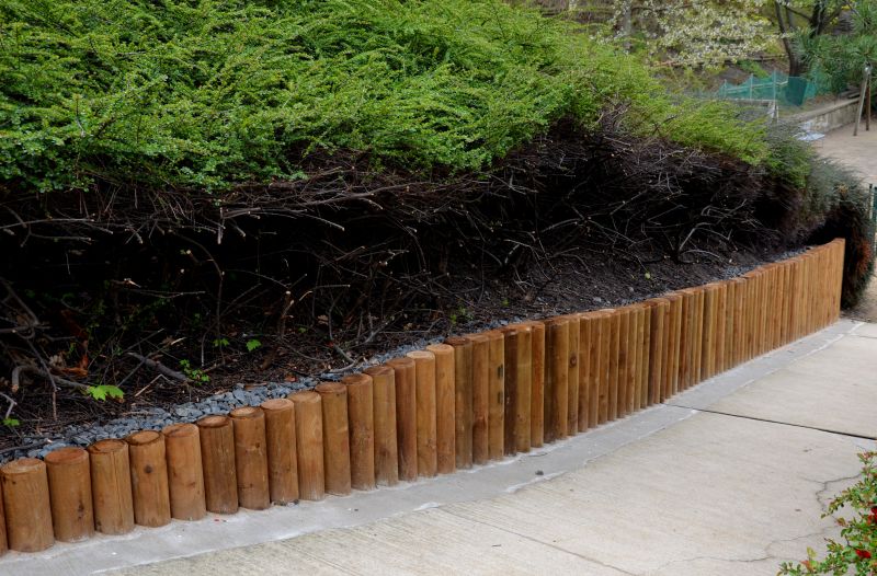 Timber Retaining Wall